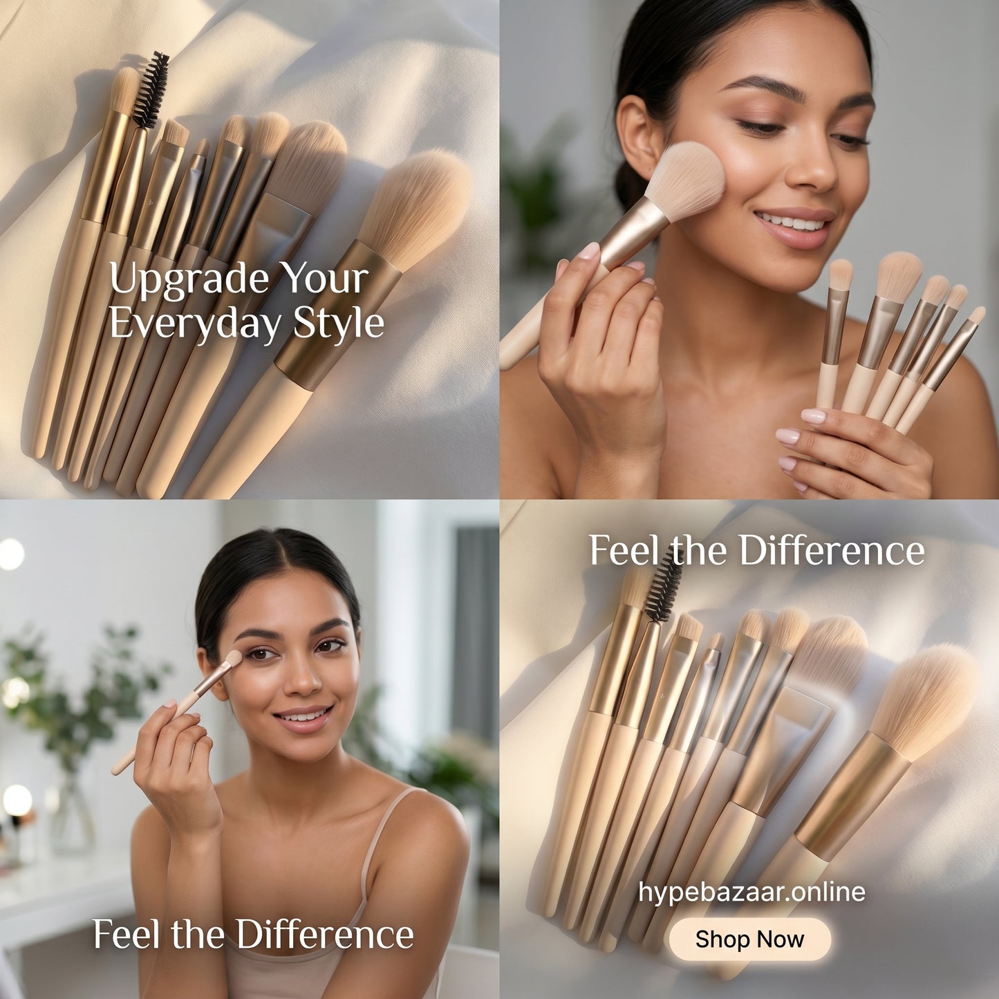 Makeup Brush Set 8 pcs